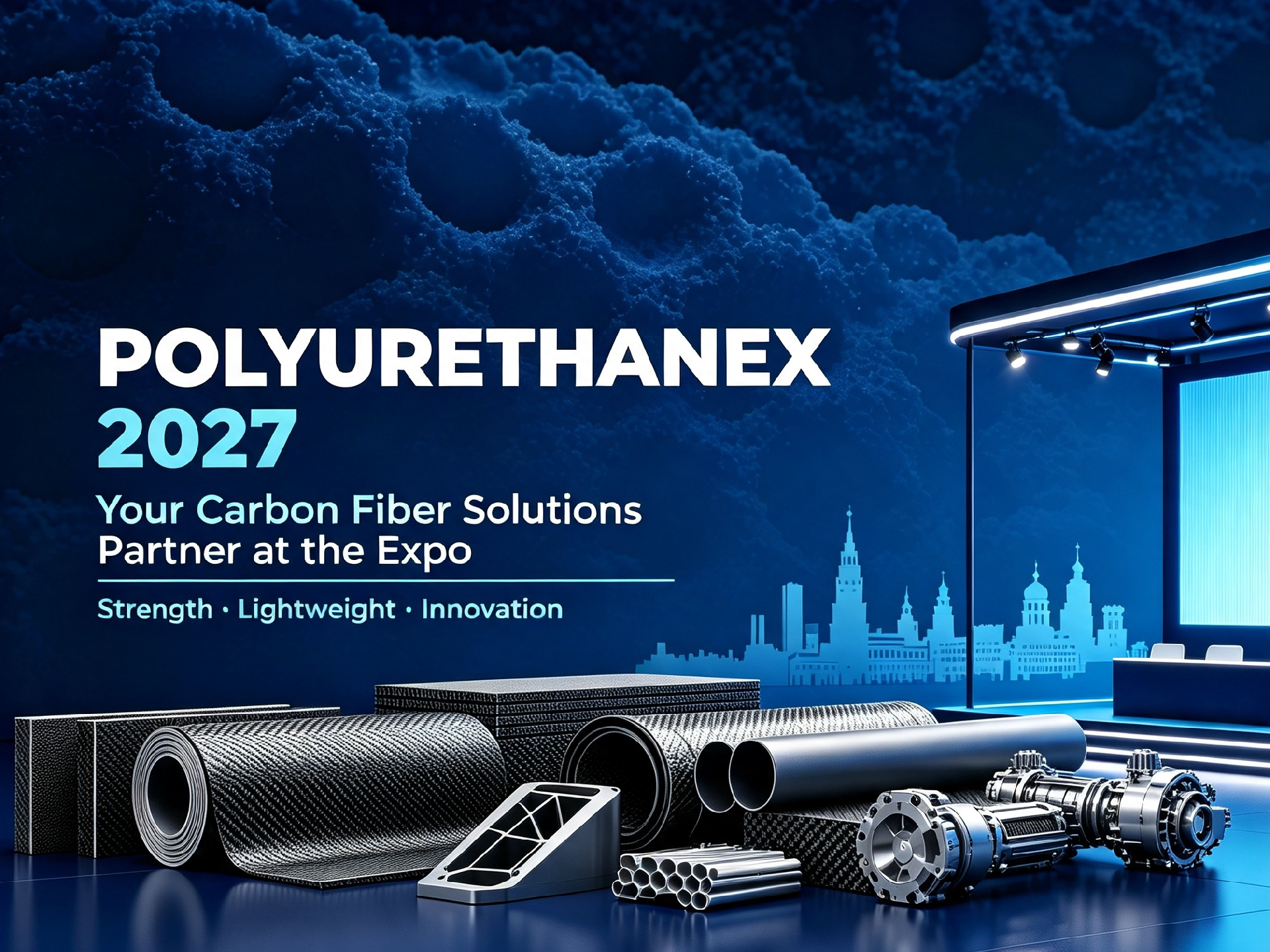GBTECH at Polyurethanex 2027: Meeting Russia's Growing Carbon Fiber Demand