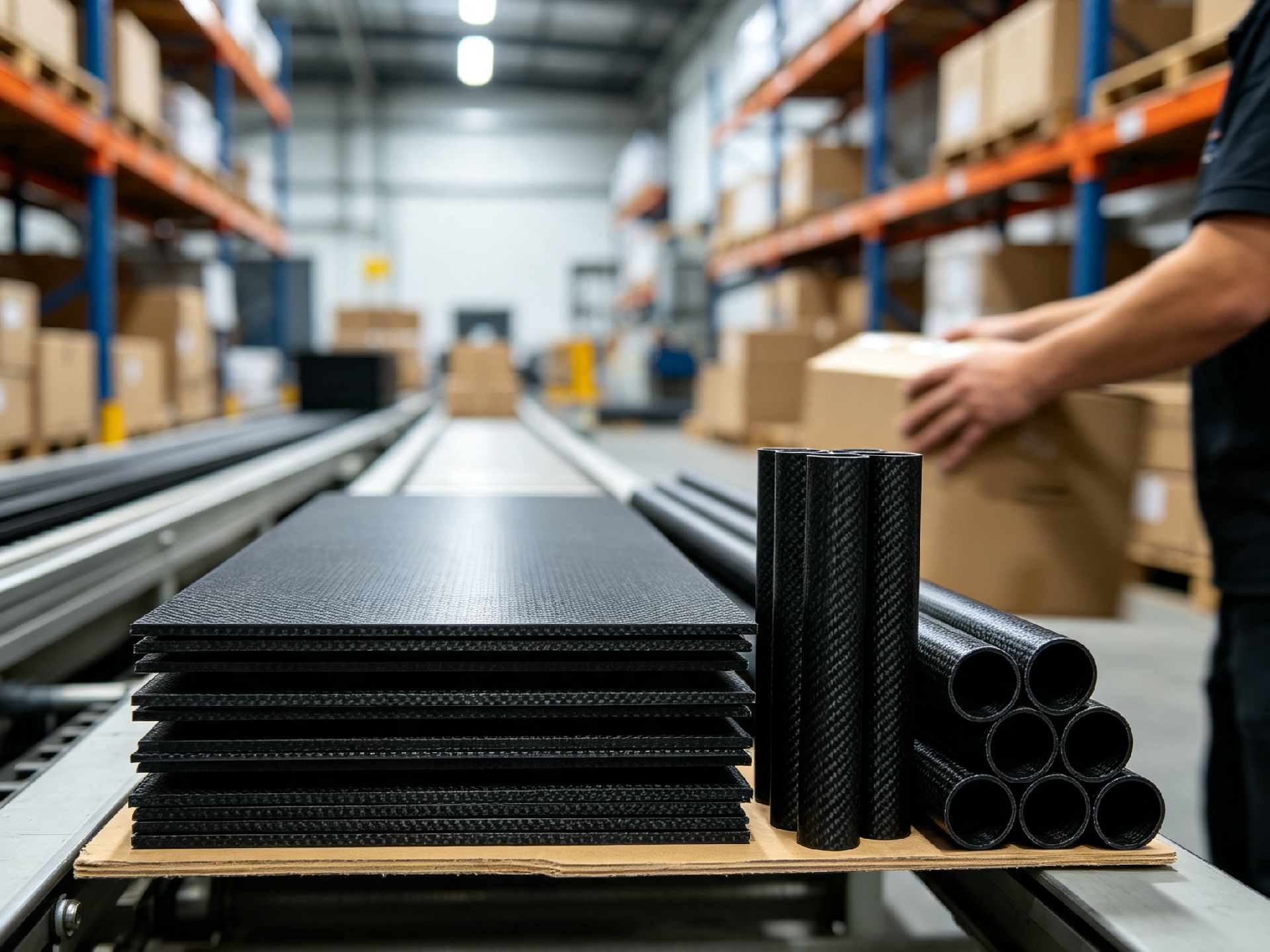 Carbon Fiber Tubes & Sheets in U.S. Stock for Faster Prototyping & Delivery