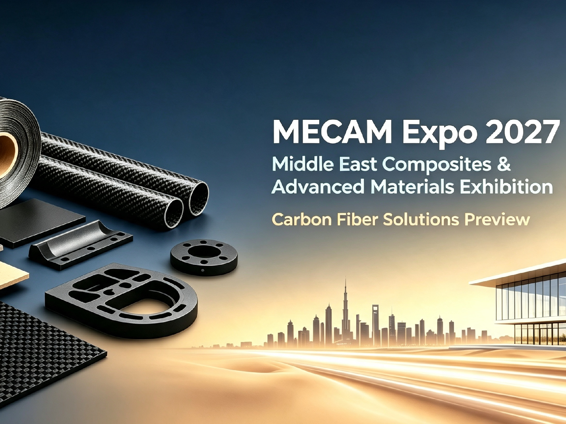 MECAM Expo 2027 | GBTECH Delivers Full-Cycle Carbon Fiber Solutions for the Middle East