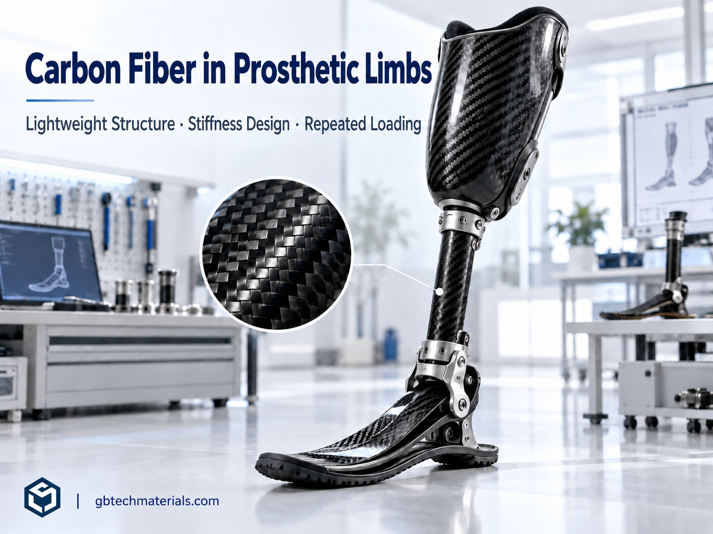 Carbon Fiber in Prosthetics: How Lightweight Structures Adapt to Everyday Movement