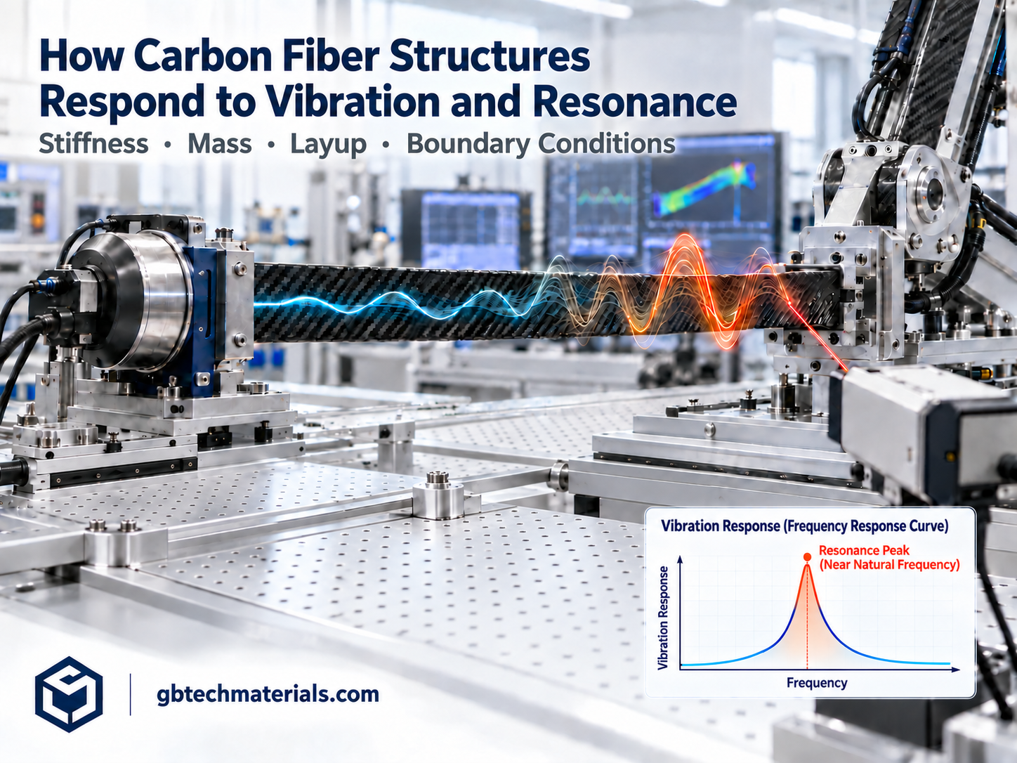 How Do Carbon Fiber Structures Respond to Vibration and Resonance?