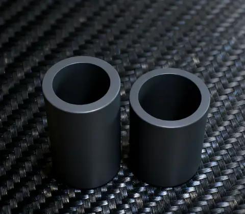 Unidirectional filament wound carbon fiber tube