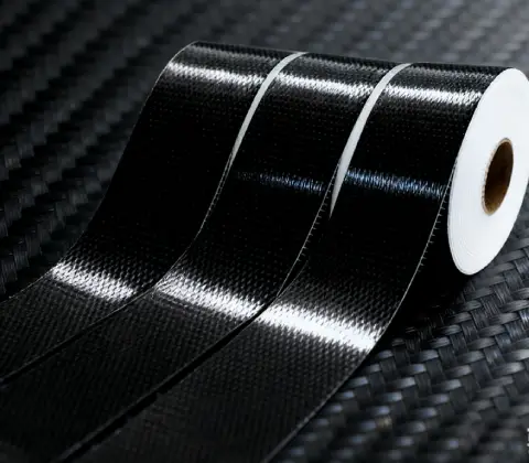 Unidirectional carbon fiber fabric