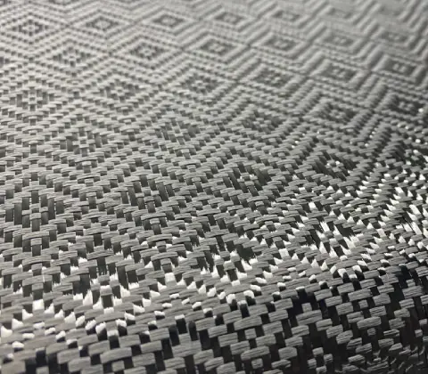 Jacquard Carbon Fiber Fabric