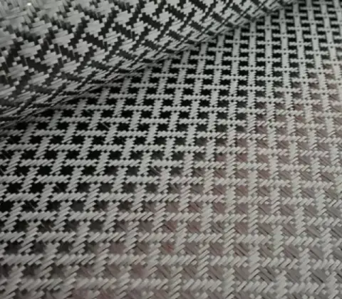 Jacquard Carbon Fiber Fabric